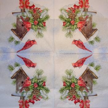 057 Vogelhäuschen - 3-ply - Künstler - CS